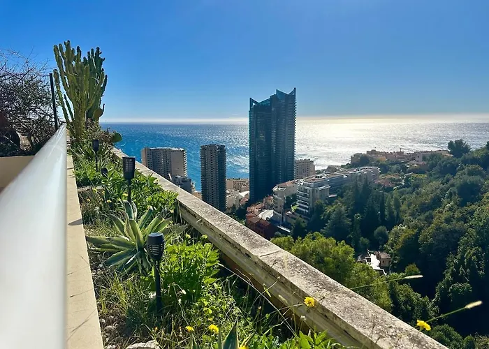Skyline & Monaco - Terrasse - Parking - Ac Lägenhet Beausoleil