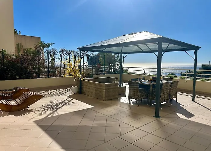 Lägenhet Skyline & Monaco - Terrasse - Parking - Ac Beausoleil