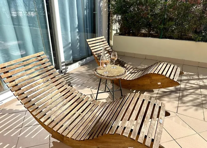 Skyline & Monaco - Terrasse - Parking - Ac * بوزولي